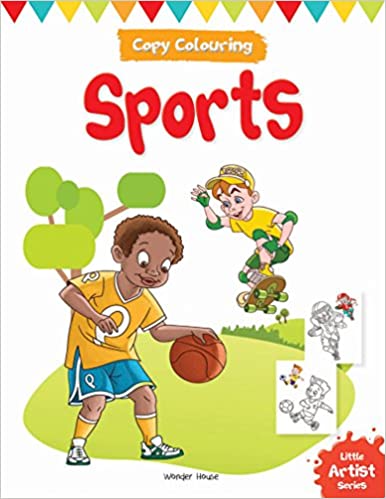 Wonder house Copy Colouring Sports